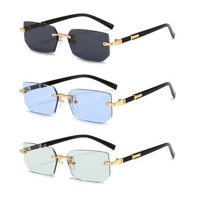 Lunettes de soleil rectangulaires Premium UV400 Sélection